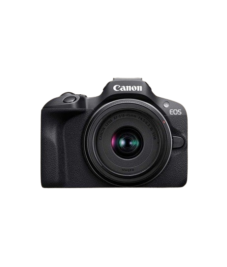 Canon EOS R100 Mirrorless Camera with 18-45mm Lens / Black